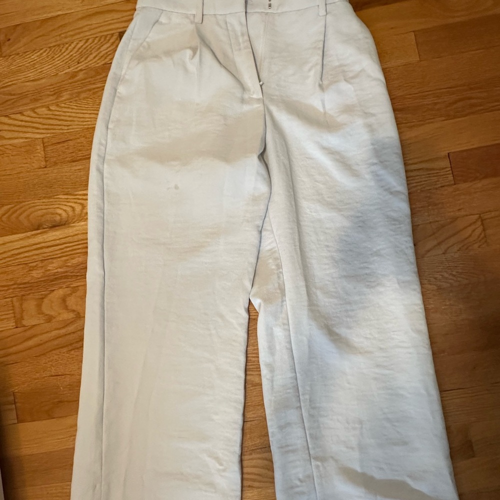 Abercrombie & Fitch White Pants